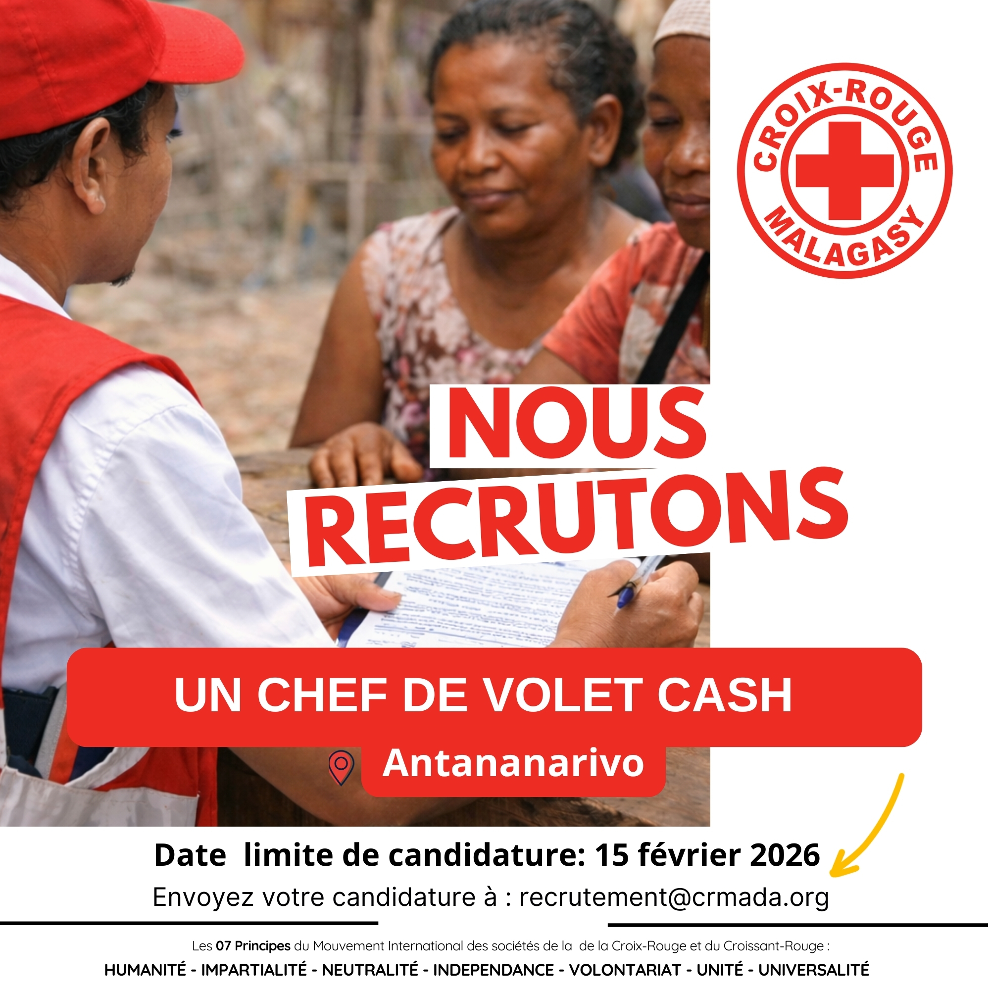 𝐀𝐕𝐈𝐒 𝐃𝐄 𝐑𝐄𝐂𝐑𝐔𝐓𝐄𝐌𝐄𝐍𝐓 – 𝐂𝐇𝐄𝐅 𝐃𝐄 𝐕𝐎𝐋𝐄𝐓 𝐂𝐀𝐒𝐇